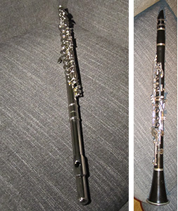 clarinet, flute