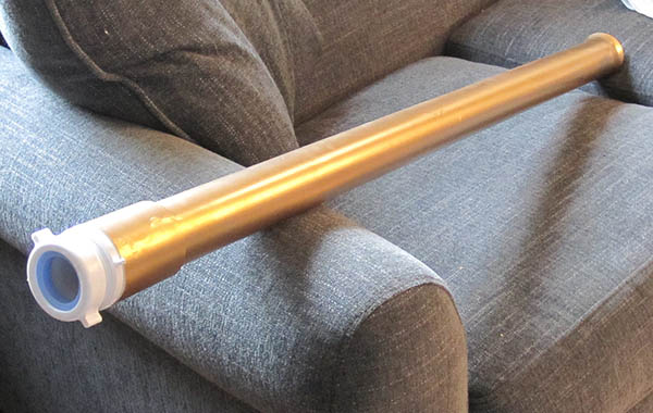 Didgeridoo of PVC pipe